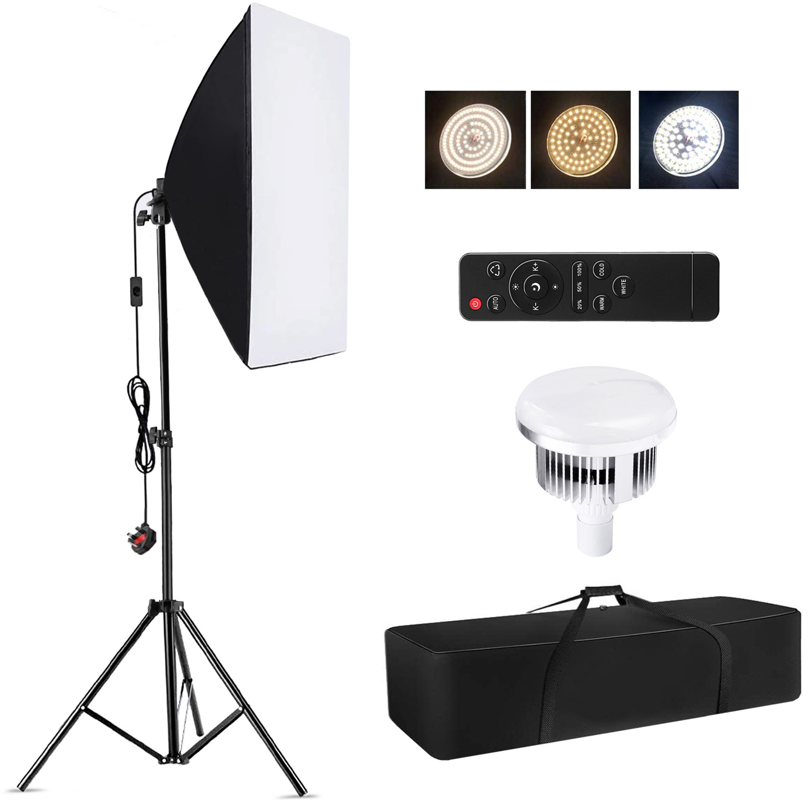 Photography Darkroom - طقم إضاءة استوديو التصوير من كامونوم