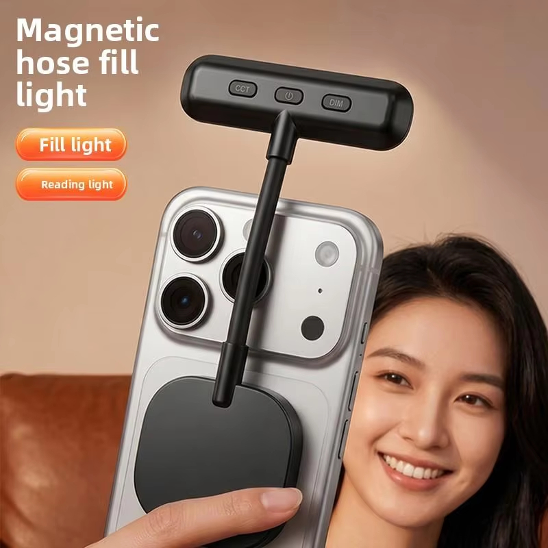 Photography With Mobile - ضوء محمول مغناطيسي للهاتف المحمول، إضاءة