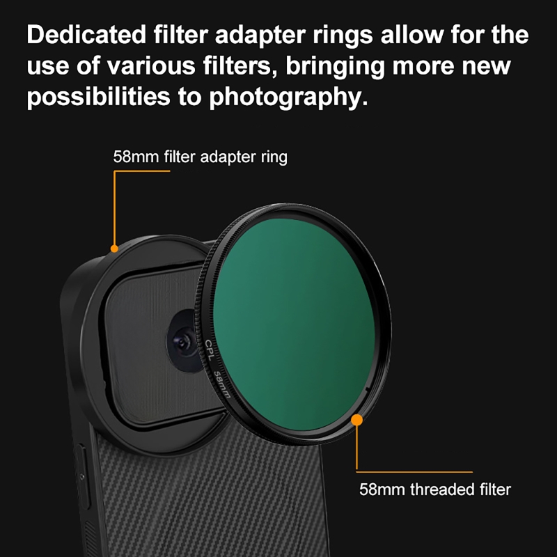 مجموعة مرشح الهاتف المحمول 4 ف - مراجعة Photography With Mobile وسعره