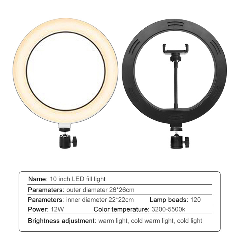 حلقة ضوء دائرية Led للتصوير ال - مراجعة Photography Darkroom وسعره