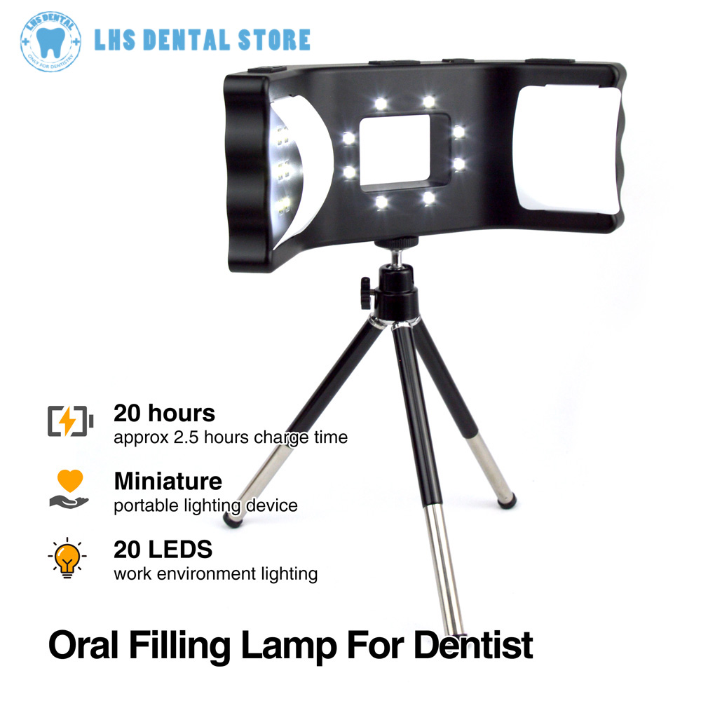 مصباح LED للتصوير الفموي للأسن - مراجعة Photography With Mobile وسعره