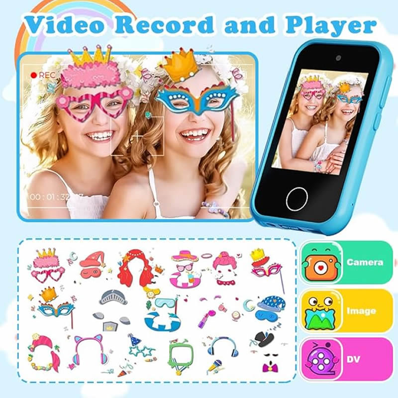 كاميرا رقمية للأطفال، هاتف ذكي - مراجعة Photograph Mp3 وسعره